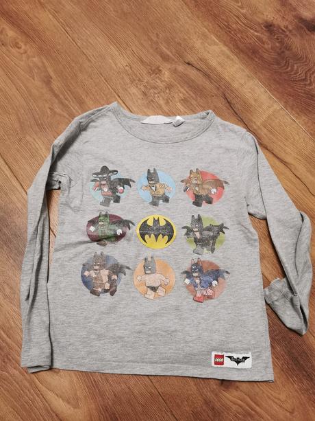 Tricka s dlhym rukavom 6ks, h&m,122