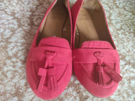 Balerínky červené, primark,35