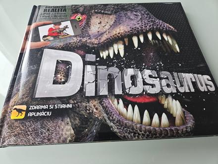 Kniha dinosaurus 3d,