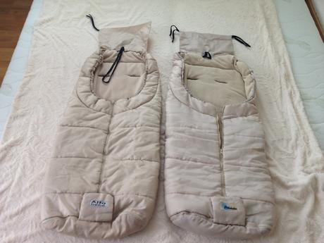 Fusak do kočíka, 2ks altabebe, unisex, béžový, altabebe