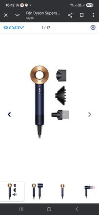 Dyson supersonic hd07 je sušič na vlasy,