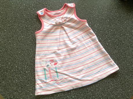 Nenosené bavlnené šatky, 6-9m, marks & spencer,74