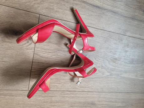 Lakované kožené sandálky baťa 36, baťa,36