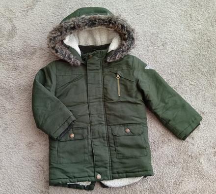 Zelená predĺžená bunda, primark,98