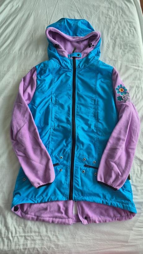 Nosicska bundicka/vesta fleece + sustiak velk.m, ladybug