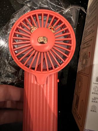 Diandi ručný ventilátor baterkovy,