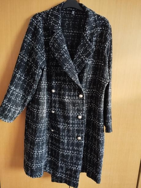 Nový, dámsky kabát,velk.xxl, xxl