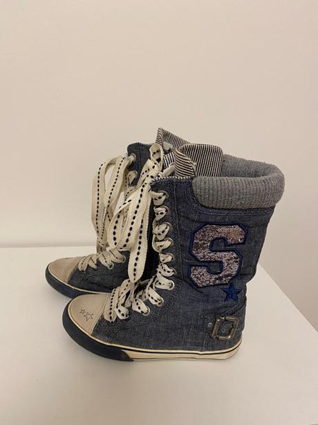 Vysoké rifľové tenisky, next,25