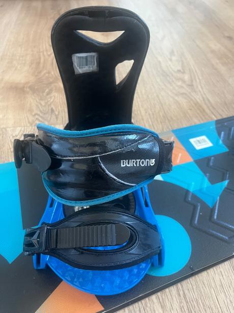 Burton progression snowboard + viazanie burton, 140-149 cm