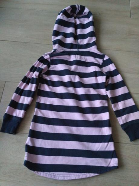 Predĺžená mikina, svetrík, pásikavá, l.o.g.g.,104