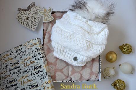 Čiapočka s visiacou bambuľkou zateplená, l - xxxl