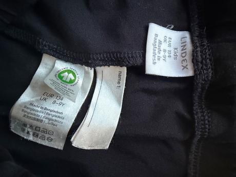 Čierne tenké legíny lindex, lindex,134