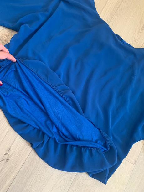 Dámska tmavomodrá bluzka veľkosti m, m