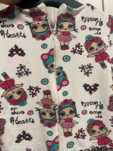 Bavlnené šaty lol, 122