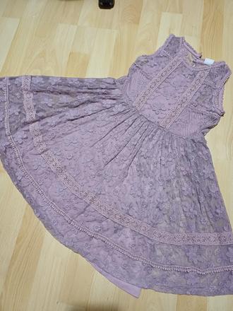 Krasne čipkovane šaty, next,116