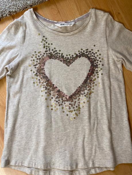 Pekné tričko h&m, h&m,134