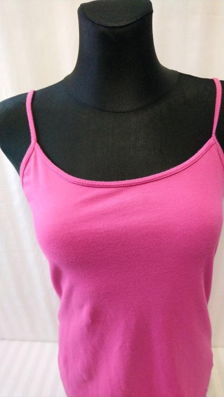 Dámsky cyklámenový elastický top, primark, primark,l