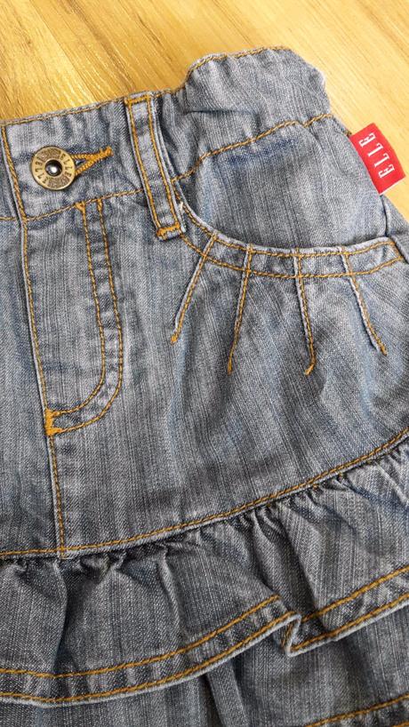 Vydarená riflová suknička 92/98, elle,92