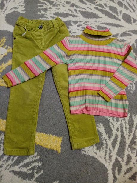 Nohavice a rolák pre dievcatko 104 cm, next,104