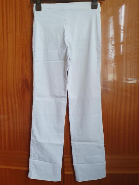 Biele strecove nohavice tally weijl, s