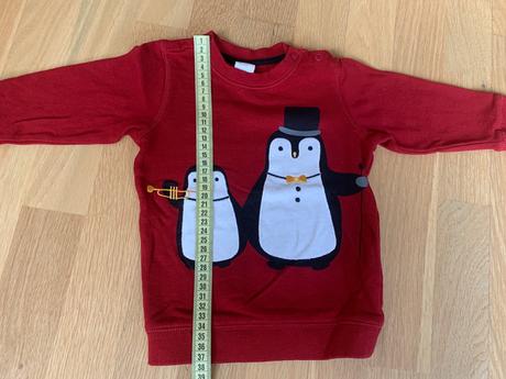 Mikina h&m tučniaky 80, h&m,80