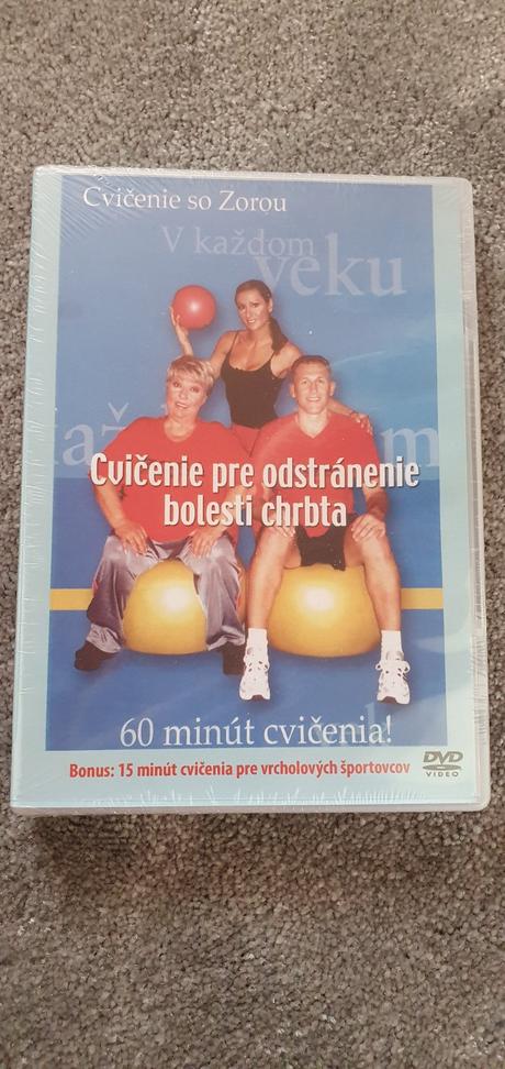 Dvd cvičenie pre odstránenie bolesti chrbta zora c,