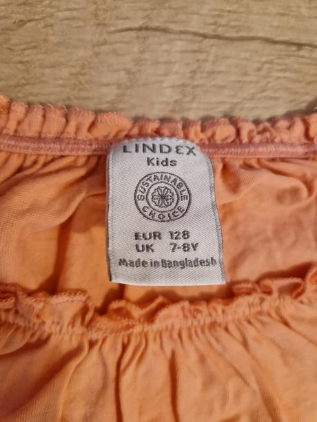 Lososove tričko lindex 128, lindex,128