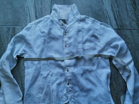 Biela ľanová košeľa v152-158, lindex,152