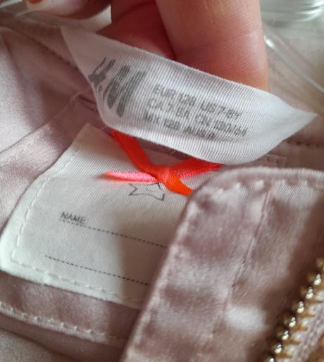 Saténová bomberka, h&m,128