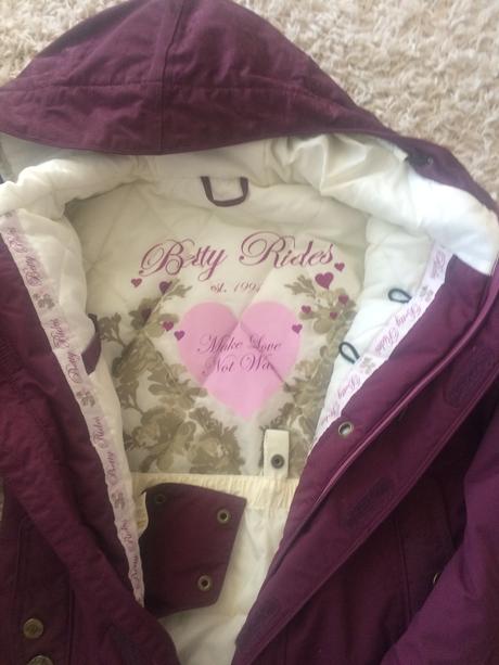 Lyžiarska bunda betty rides, xs