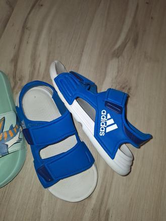 Adidas sandále +h&m šľapky, adidas,31