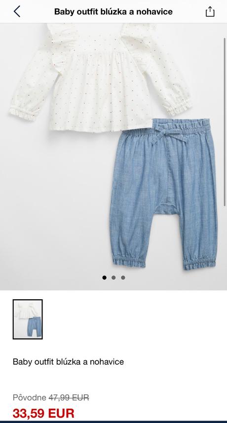 Gap oblečenie, 68–80