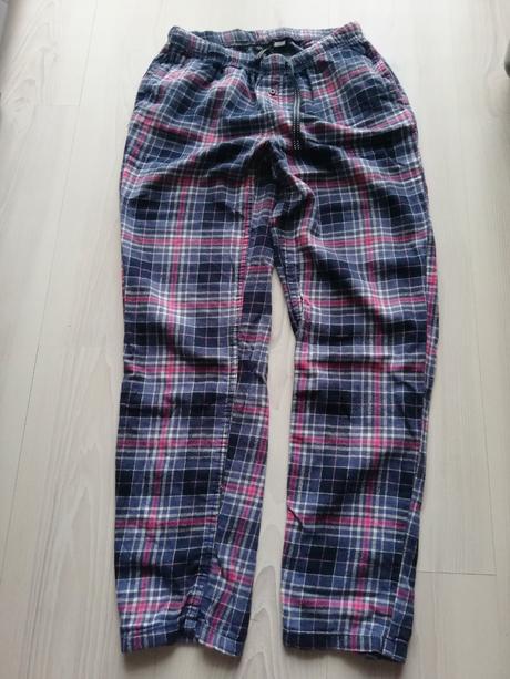 Flanelove pyžamové nohavice, esmara,xs