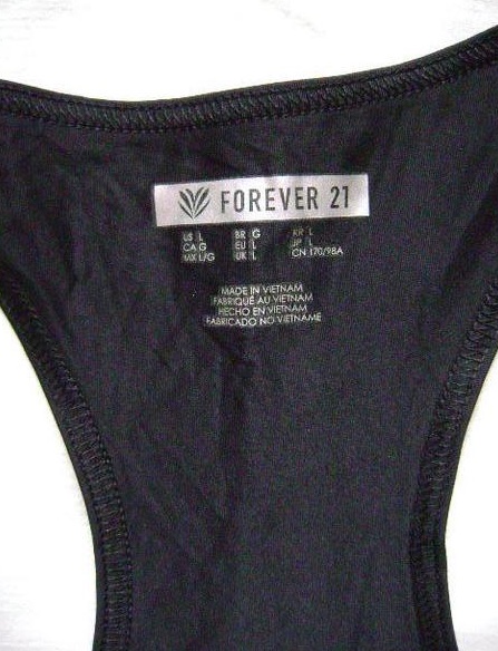 Forever 21 športový top-tielko vel.m-l, forever friends,m