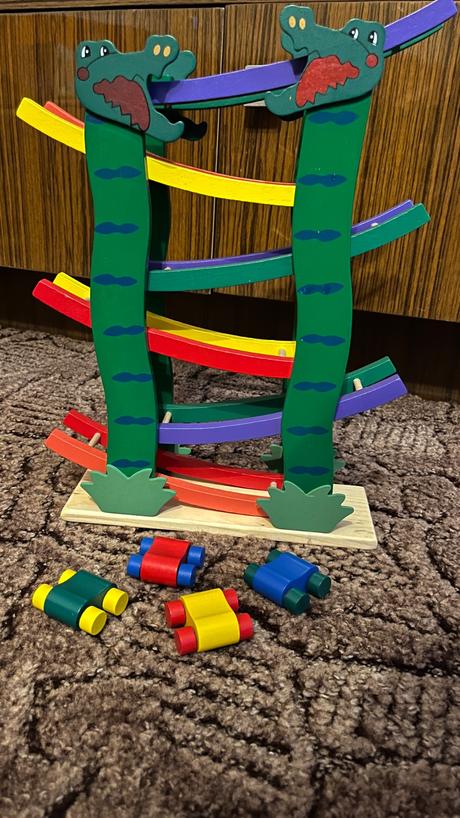 Autíčková dráha s krokodílmi, 