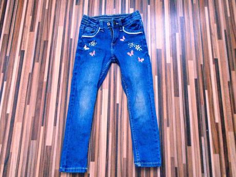 Jeansové nohavice skinny, kiki&koko,104