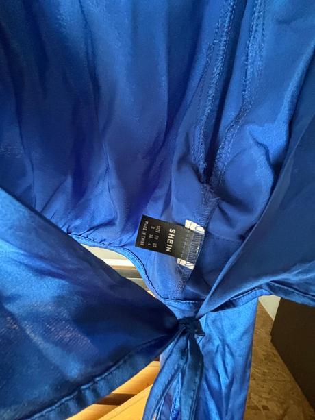 Saténový top shein, s