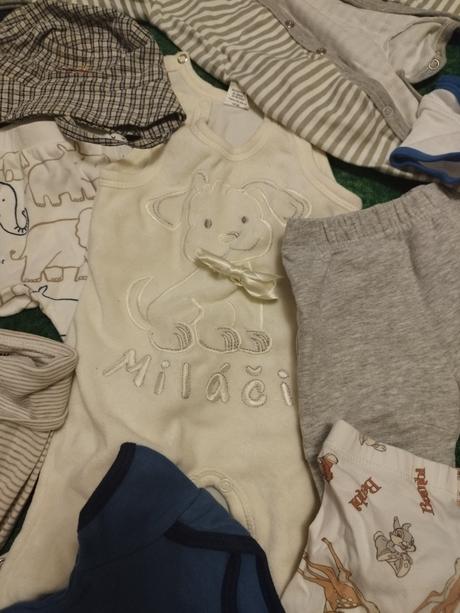 Balík oblečenia 56-62, 50–62