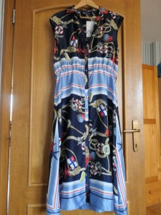 Zara luxusne dovolenkove dlhe saty vel.xl/l, zara,xl