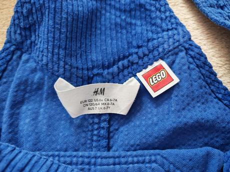 Detské nohavice na traky, h&m,122