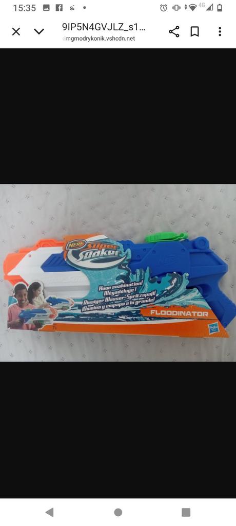 Nerf pistol na vodu nová, 