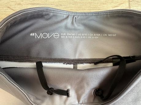 Športové legíny h&m move 134/140, h&m,134