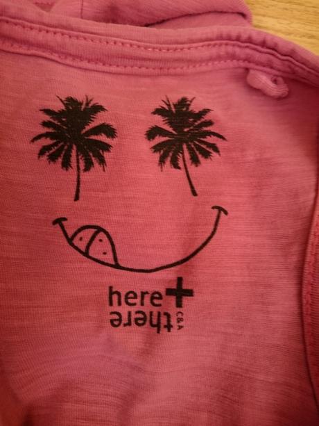 Dievčenský bavlnený top, here there, 146