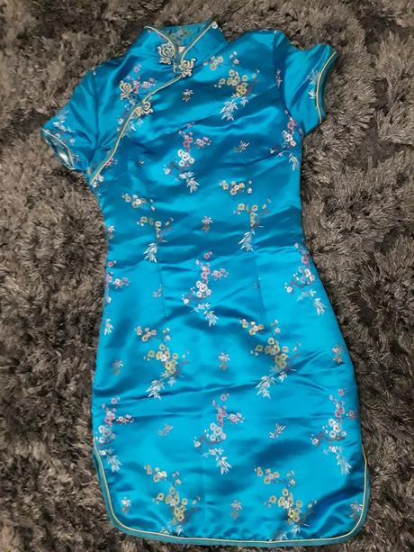 Saty elegantne vzorovane, xs