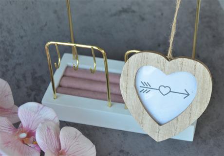 Závesný fotorámik-srdiečko, 