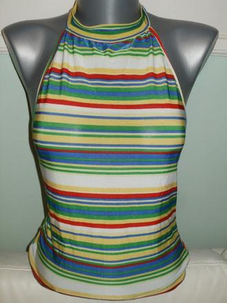 Tričko s holým chrbtom, s