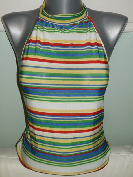 Tričko s holým chrbtom, s