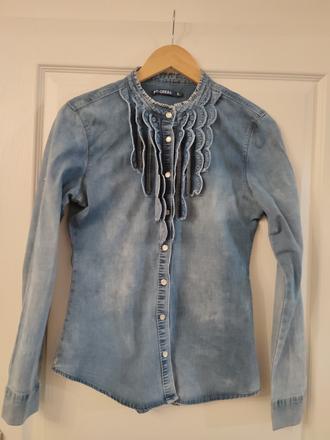 Rifľová blúzka, s