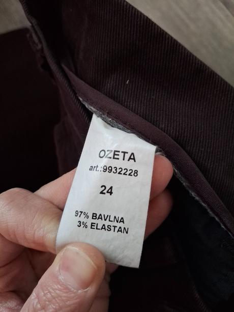 Pánske rifle ozeta, 24