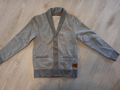 Sveter do zaplatami na lakťoch 134/140, h&m,134